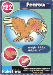 Poketrivia #22 Fearow