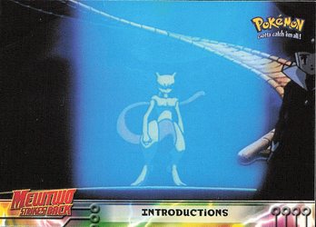 Mewtwo Strikes Back Introductions Card