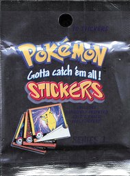 Pokemon Sticker Pack Sealed