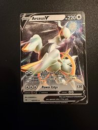 METAL! Arceus V Premium Collection 122 Pokemon Brilliant Stars 1920
