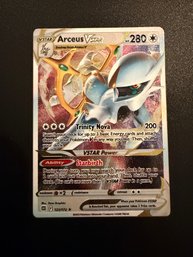Arceus VSTAR - (Metal Card) 123/172 Miscellaneous Cards & Products Holo