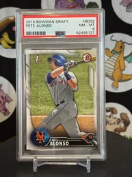 PSA 8 2016 BOWMAN DRAFT PETE ALONSO