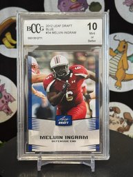 BCCG 10 LEAF DRAFT #34 MELVIN INGRAM