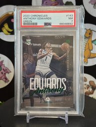 PSA 7 1997 2020 CHRONICLES ANTHONY EDWARDS GREEN