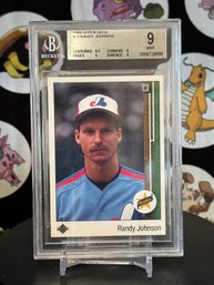 Beckett Gold Label 9 1989 UPPER DECK #25 RANDY JOHNSON ROOKIE
