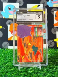 CGC 5 Charizard Pokemon Topsun(1998) Vs. Series - 006