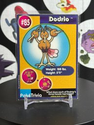 Pokemon Vintage 1999 Poke Trivia Dodrio