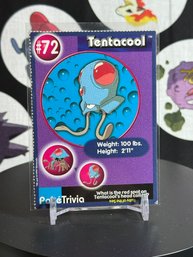 Pokemon Vintage 1999 Poke Trivia Tentacool 2