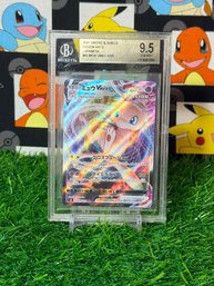 Beckett 9.5 2021 SWORD & SHIELD FUSION ARTS JAPANESE #40 MEW VMAX RRR