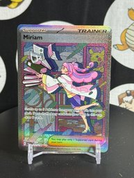 Miriam 251/198 Scarlet Violet Trainer Secret Rare Alt Art Pokemon