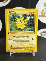 Pokemon Vintage 1999 Fossil 1st Edition Pikachu