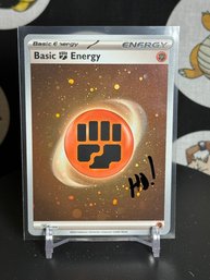 Pokemon 151 Cosmo Holo Fighting Energy With HD Variant