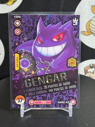 RARE Pokemon Gengar Foil Torneo De Maestros Peru Peruvian Card Spanish