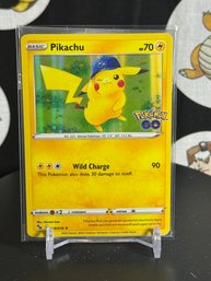 Pikachu Pokemon Go Black Sealed Promo