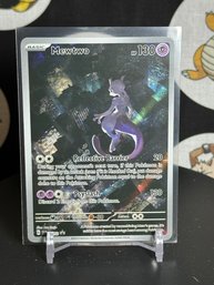 Pokemon 151 Mewtwo Black Star Promo Holo