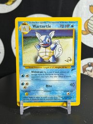Wartortle 63/130 Gold W Stamp Promo Base Set 2 NM
