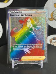 Holo Cynthia's Ambition 178/172 Secret Rare Brilliant Stars Pokemon TCG