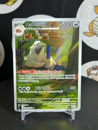 Mabosstiff - 218/198 - Pokemon Scarlet Violet Base Illustration Rare