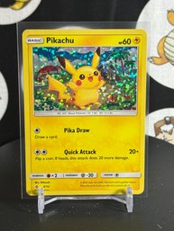 Pokmon TCG PIKACHU Burning Shadows 4/12 Holo Promo