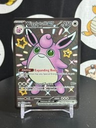 Wigglytuff Ex - 222/091 - Full Art - Paldean Fates - Pokemon TCG