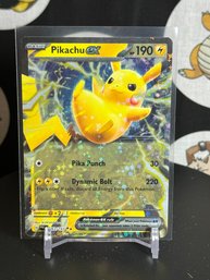 POKEMON PIKACHU EX FULL ART HOLO 63/193