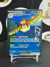 Pokemon Obsidian Flames Pidgeot 225/197 Special Illustration Rare Holo