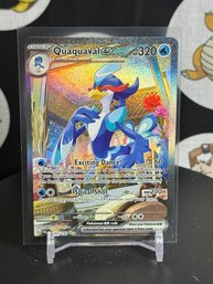 Pokemon 2023 Quaquaval Ex Double Rare Full Art Holo