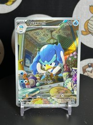 Pokemon 2023 Quaxwell Full Art Holo