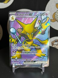 Pokemon 151 Alakazam Ex Double Rare Full Art Holo
