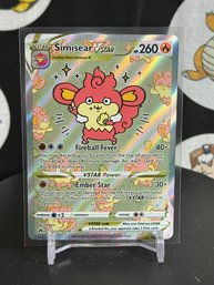 Pokemon Simisear Vstar Gg37/gg70 Crown Zenith