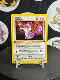 Pokemon Vintage 2000 Team Rocket 1st Edition Rattata