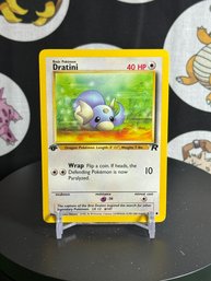 Pokemon Vintage 2000 Team Rocket 1st Edition Dratini
