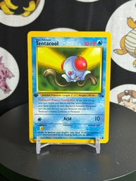 Pokemon Vintage 1999 Fossil 1st Edition Tentacool