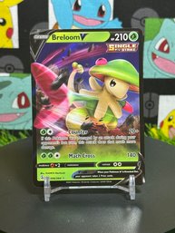 Pokemon 2021 Fusion Strike HOLO Breloom V Single Strike