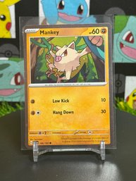 Pokemon 2023 Paldea Evolved HOLO Mankey
