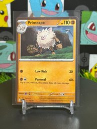 Pokemon 2023 Paldea Evolved HOLO Primeape