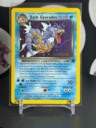 Pokemon Vintage 2000 Team Rocket Dark Gyarados Pre Release Holo