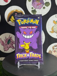 Pokemon Trick Or Trade Sealed Gengar Art Pack