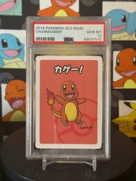 PSA 10 2019 POKEMON OLD MAID CHARMANDER