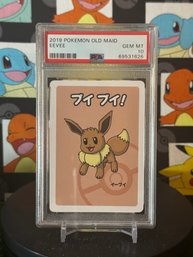 PSA 10 2019 POKEMON OLD MAID EEVEE