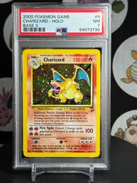 PSA 7 2000 POKEMON CHARIZARD - HOLO BASE Il!!!