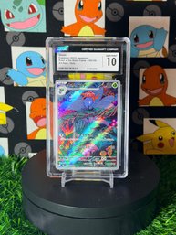 CGC 10 Gloom Pokemon (2023 Japanese Ruler Of The Black Flame - 109/108 Rare.