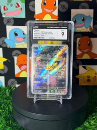 CGC 9 Pikachu Pokmon (2023) Japanese Pokmon Card 151 - 173/165 Art Rare - Holo
