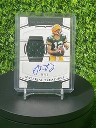 Aaron Rodgers Game Used Jersey Auto /49