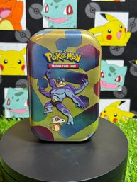 Pokemon Machamp Tin With Sealed Deck And Art Card
