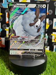 Pokemon 2021 Black Star Promo Holo XL Card Holo Dubwool