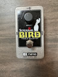 Electro-Harmonix Screaming Bird Treble Booster Pedal