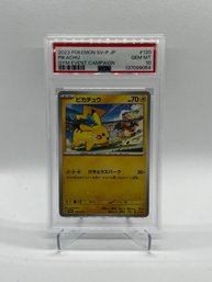 PSA 10 2023 POKEMON SV-P JP PIKACHU GYM EVENT CAMPAIGN