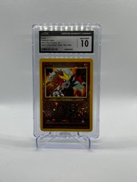 CGC 10 Entei Pokmon (2001) Black Star Promos - 34 Spell Of The Unown: Entel - Rev. Holo