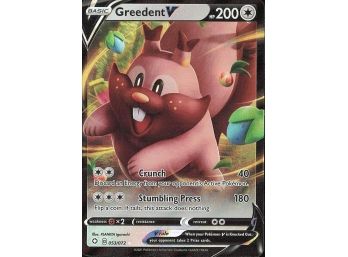 Shining Fates #053/072 Greedent V Holo